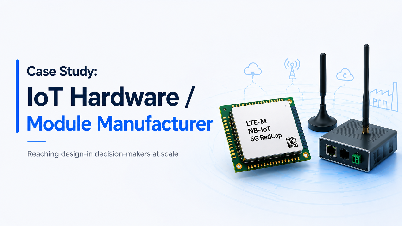 IoT Hardware Demand Generation Case Study | LeadsQube